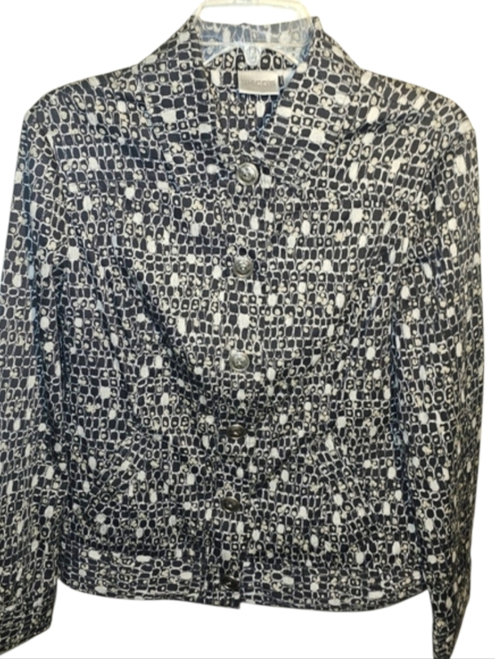 Chicos sz. Medium black/white jacket